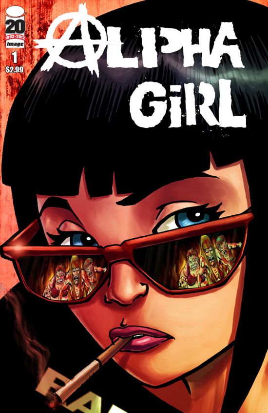 Alpha Girl To Be A ManEating Zombie Women Miniseries From Image Comics