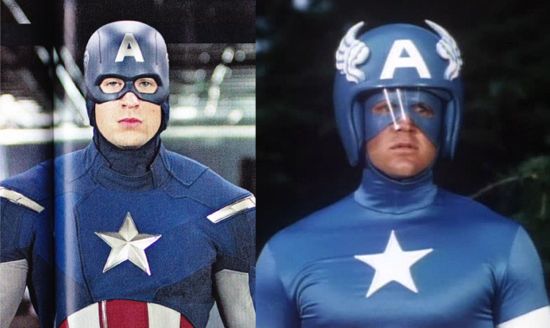 Captain America Worst Helmet Ever In the seventies there were two Captain