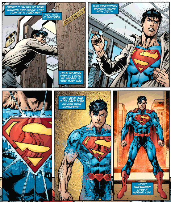 Superman's New Costume Some Answers By Russ Burlingame on March 30 2012
