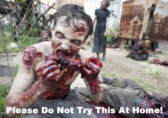 The Walking Dead Please Do Not Try This At Home