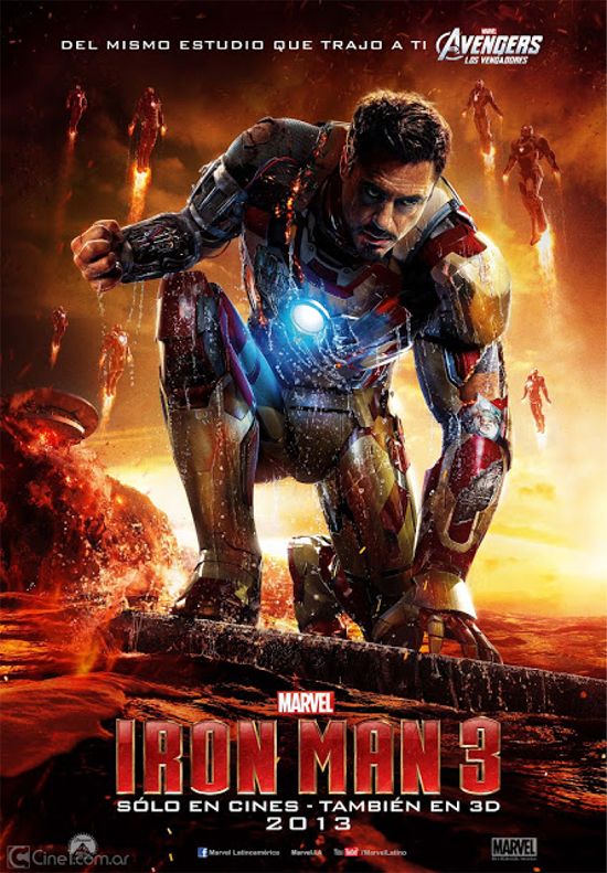 Download Iron Man 3 DVDRip Free Subtitle Indo Gratis