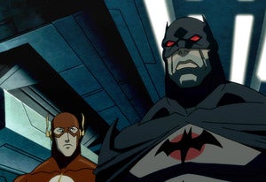 Flashpoint Batman from the DVD movie