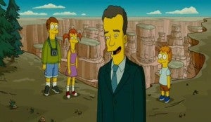 Tom Hanks em The Simpsons Movie