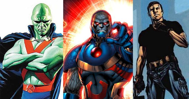 Martian Manhunter, Darkseid, Maxwell Lord