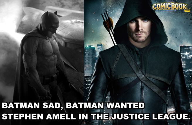 Batman Arrow Justice League