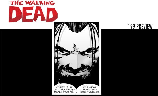 The Walking Dead #129 preview panel