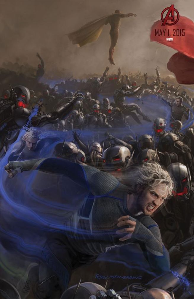 Avengers Age of Ultron Vision & Quicksilver