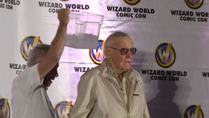 Stan Lee ALS Ice Bucket Challenge