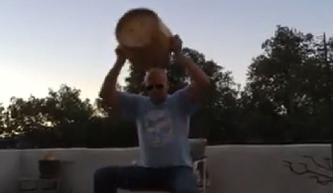 Michael Rooker ALS Ice Bucket Challenge