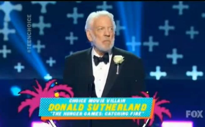 Donald Sutherland Teen Choice