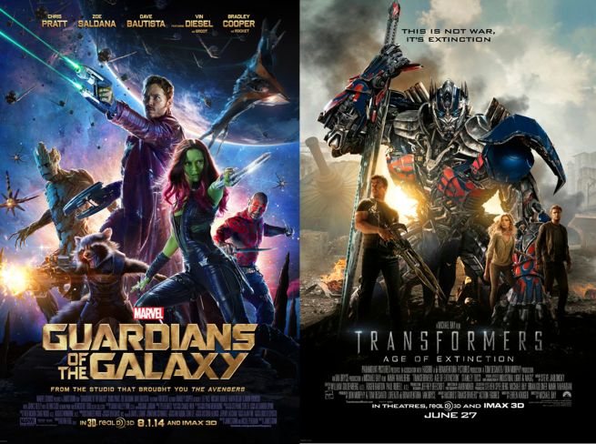 Guardians of the Galaxy Transformers: Age of Extinction