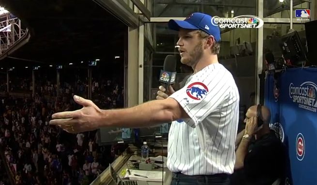 Chris Pratt Chicago Cubs