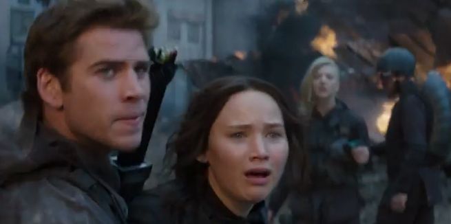 Hunger Games Mockingjay Part 1 Burn