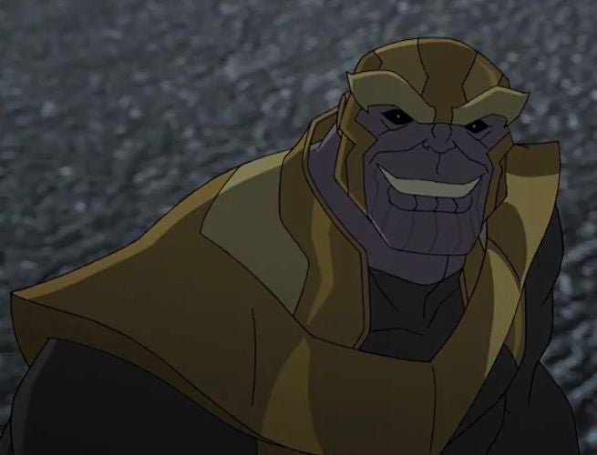 Thanos Smiles