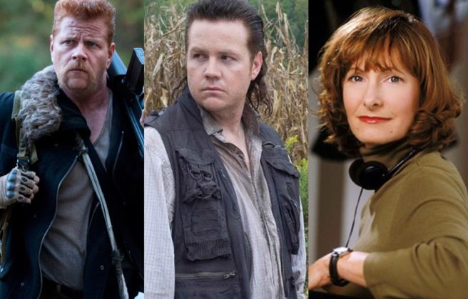 Talking Dead Michael Cudlitz, Josh McDermitt,Gale Anne Hurd