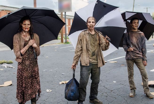 The Walking Dead Umbrellas