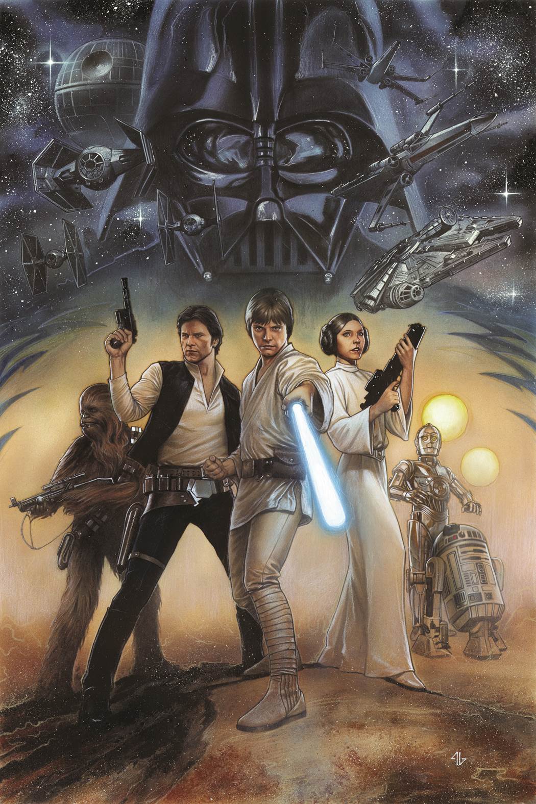 Star Wars Episode IV OGN-HC Cover Granov