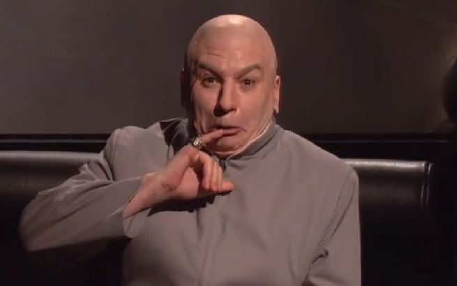 Mike Myers as Dr. Evil on SNL