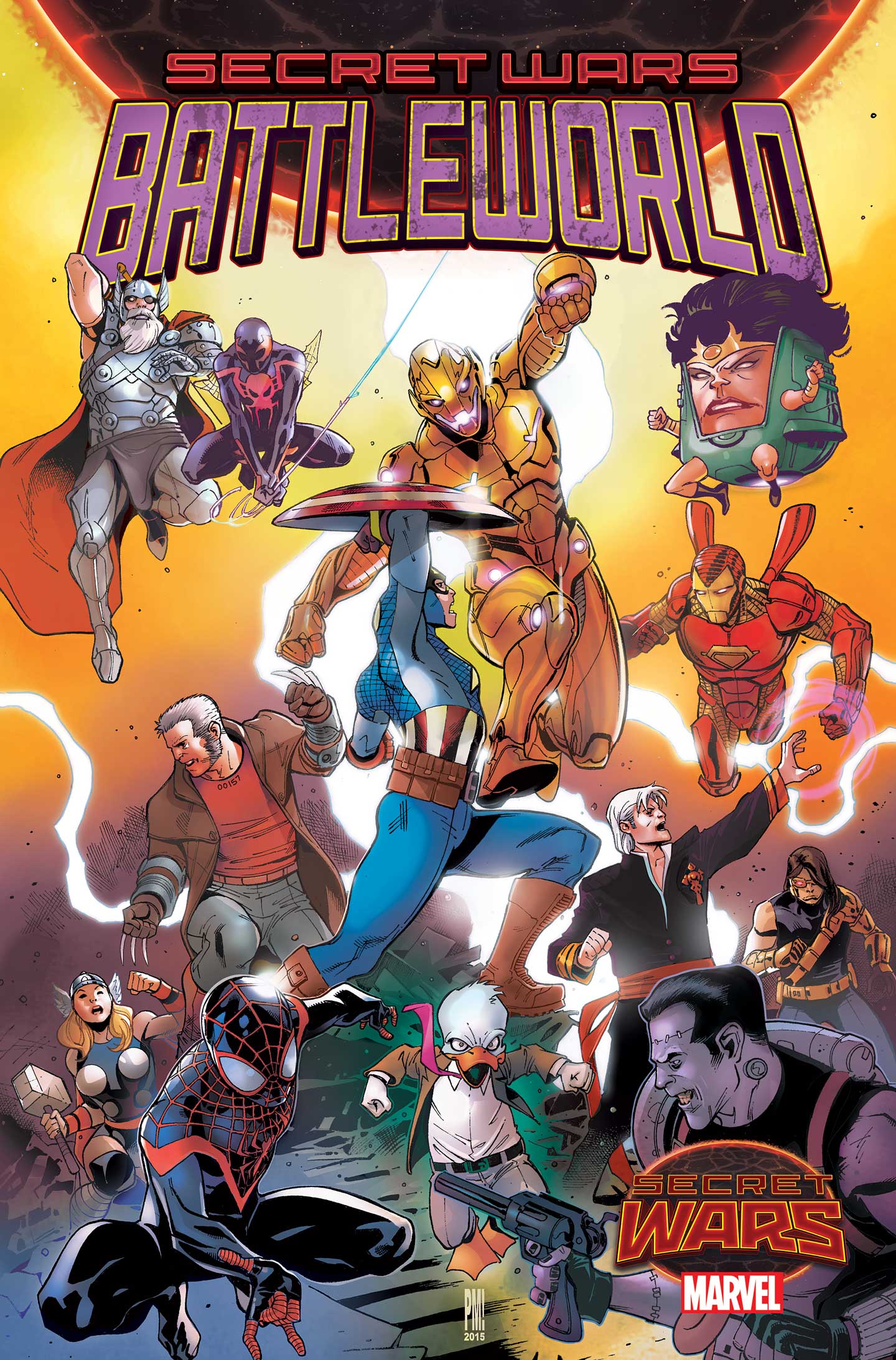 Secret Wars Battleworld 1 Cover