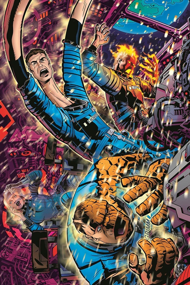 Fantastic Four Vol 1 642 Golden Variant Textless Fantastic Four Vol 1 642 Golden Variant Textless