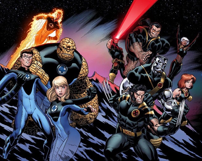 fantastic four and x men-1526791