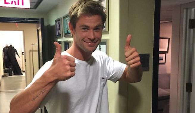 Chris Hemsworth Twitter