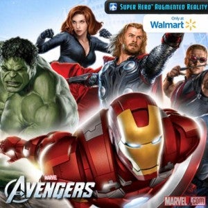 Avengers Walmart Augmented Reality