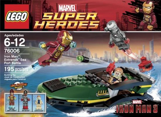 Iron Man 3 Extremis Seaport Lego