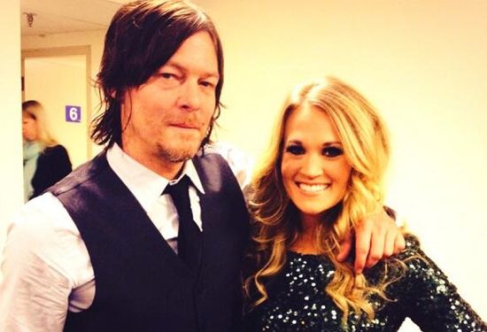 Norman Reedus Carrie Underwood