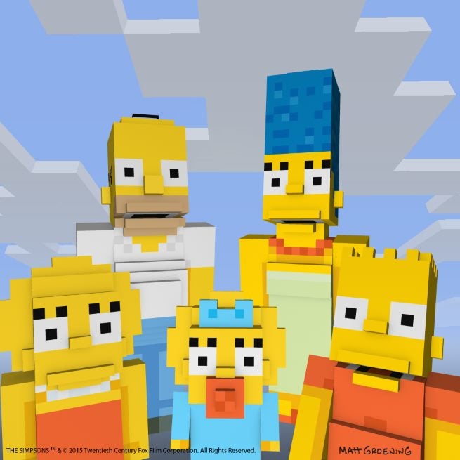 SkinPack The Simpsons Family 1080x1080 V6 No Sun B