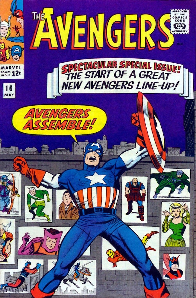 Avengers 16 cover