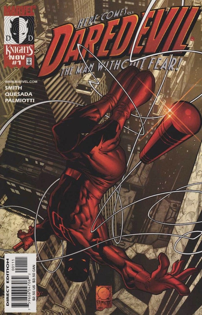 Daredevil 1 vol 2 cover