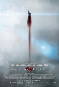 Man Of Steel Poster Flying Solo