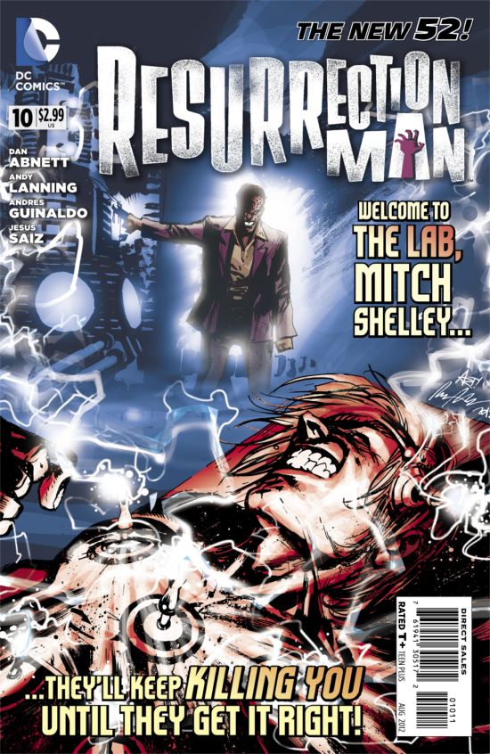 Resurrection Man #10 Cover