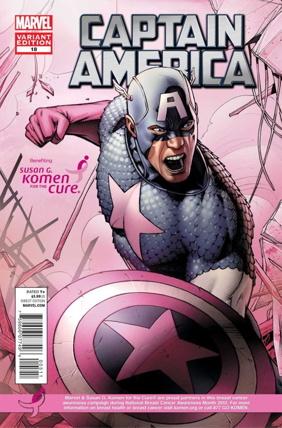 Captain America Breast Cancer Awareness