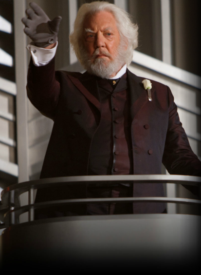 President Snow (Donald Sutherland)