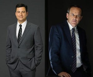 Jimmy Kimmel & Clark Gregg