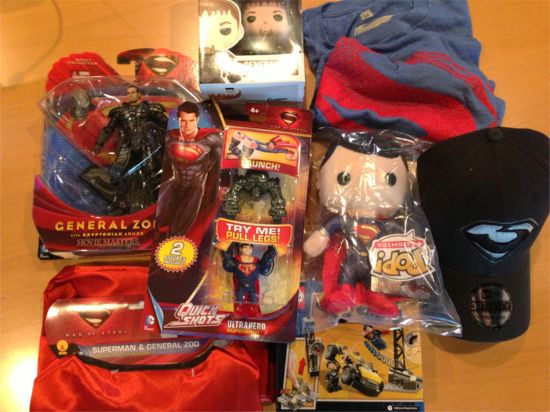 Man Of Steel merchandise