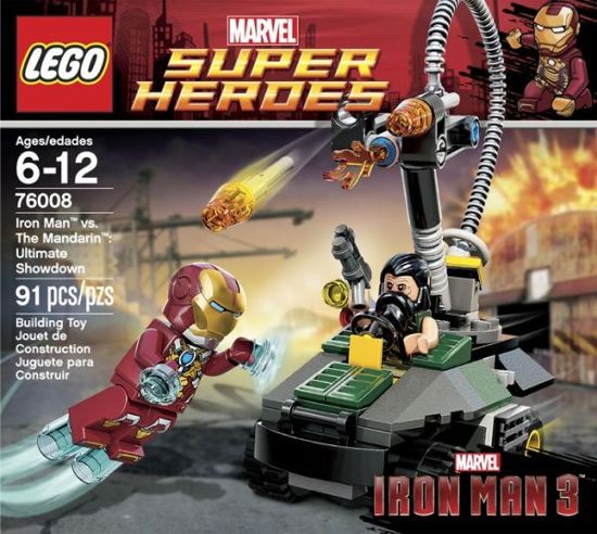 Iron Man Vs. The Mandarin Ultimate Showdown Lego