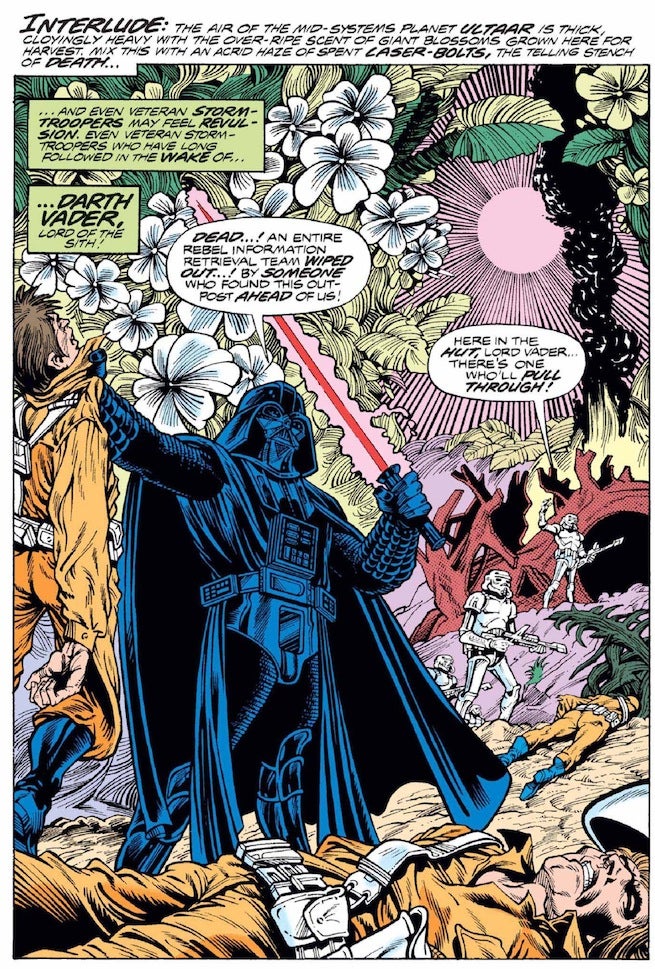 Vader lives in comics