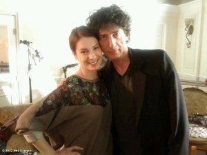 Neil Gaiman and Felicia Day