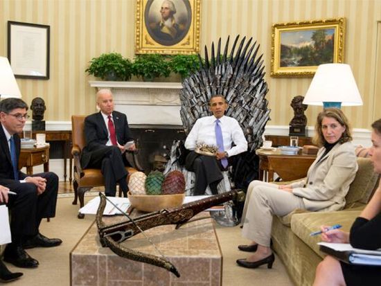 Game Of Thrones President Obama