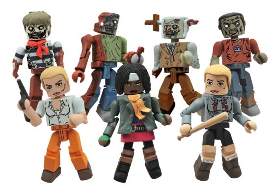 The Walking Dead minimates specialty