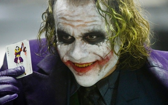 Heath Ledger as The Joker