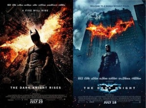 The Dark Knight Rises beats The Dark Knight