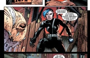 Harper Row in costume from Batman #18