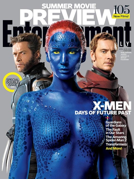 X-Men: Days of Future Past on EW Cover