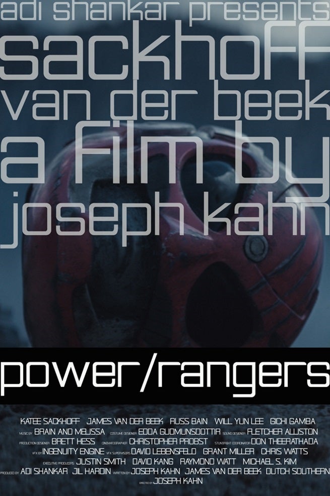 Power Rangers Poster Debut