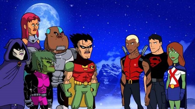 teen titans go lets get serious young justice