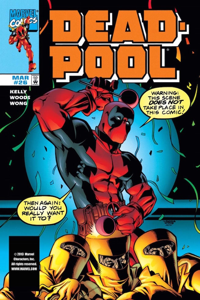 Deadpool fourth wall cover